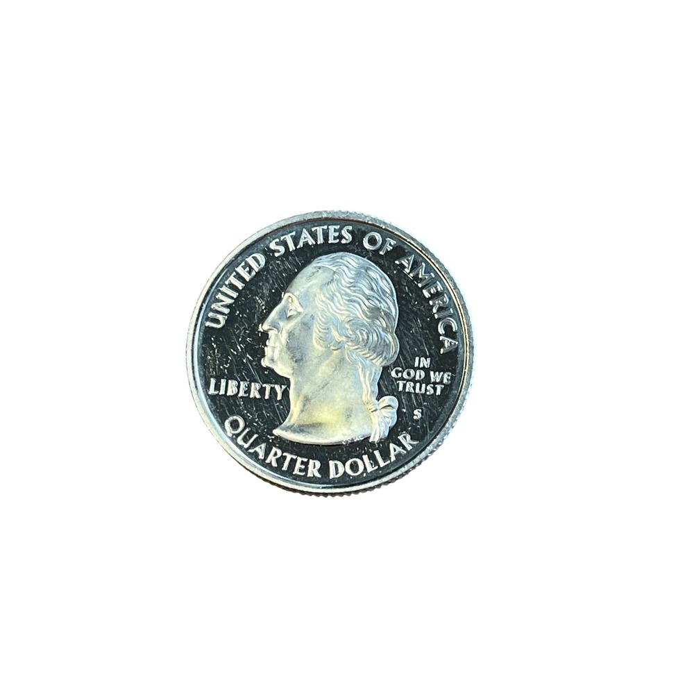 2005 S Oregon State Quarter Proof Crater Lake Silver Proof 90% Mint